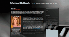 Desktop Screenshot of michaelholland.com