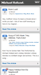 Mobile Screenshot of michaelholland.com